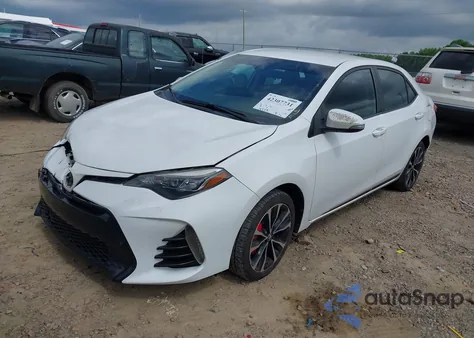 2017 Toyota Corolla Se from USA, damaged, VIN 2T1BURHE9HC893191